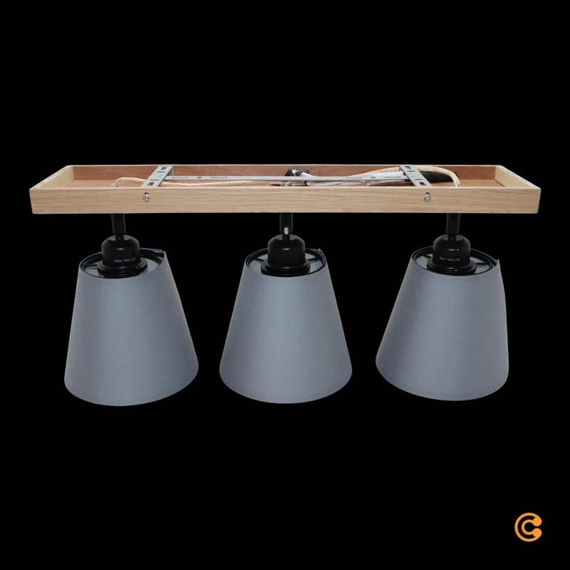 B-Ware JUST LIGHT Green Michel Deckenstrahler Strahler Wohnzimmerlampe dreiflammig E27