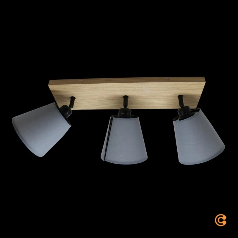 B-Ware JUST LIGHT Green Michel Deckenstrahler Strahler Wohnzimmerlampe dreiflammig E27