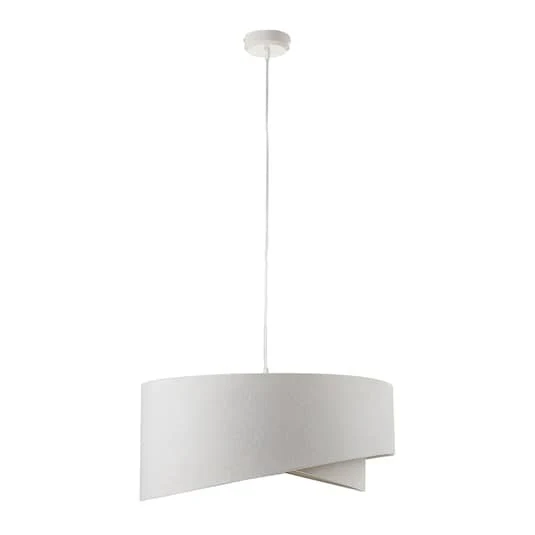 B-Ware Euluna Zweifarbige Hängeleuchte Chloe Pendelleuchte E27 Deckenlampe im Lagenlook