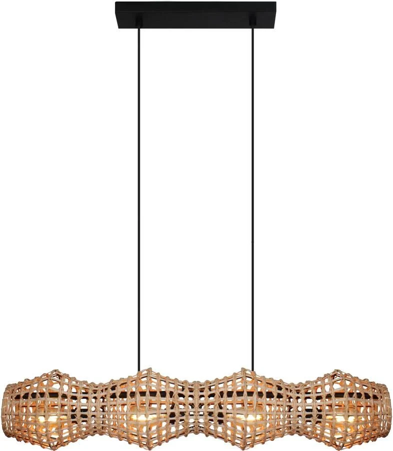 B-Ware ECO-LIGHT Hängeleuchte Pendelleuchte Capella 4-flammig Hanglampe