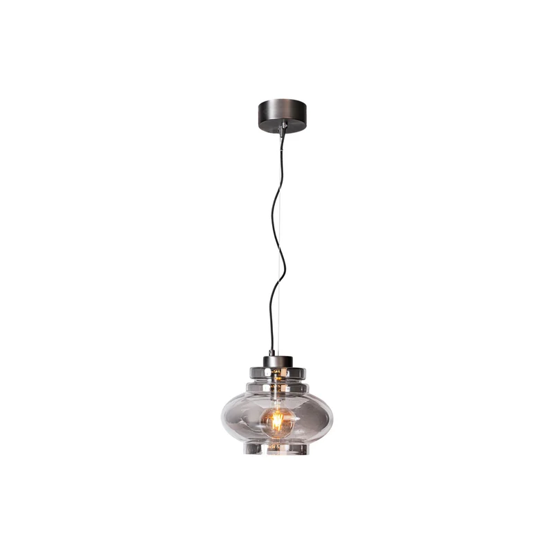 B-Ware By Rydéns Hängelampe Pendelleuchte Lampe rauchgrau Ø 30 cm Dolores