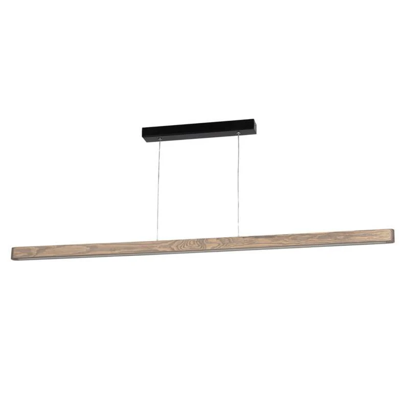 B-Ware Envostar Lineo LED Hängeleuchte Pendelleuchte LED Lampe Kiefer grau 135cm