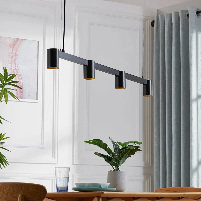 B-Ware Arcchio Hängeleuchte Pendelleuchte Brinja schwarz Aluminium LED Hängelampe Lampe