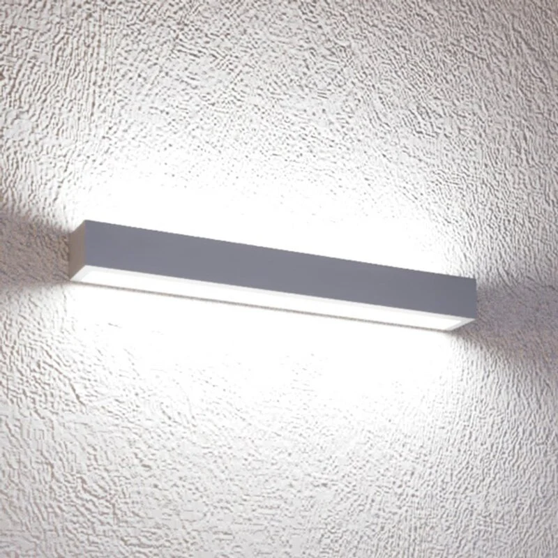B-Ware MCJ Mera LED Wandleuchte Leuchte Wandlampe 4000K Aluminium Breite 40cm