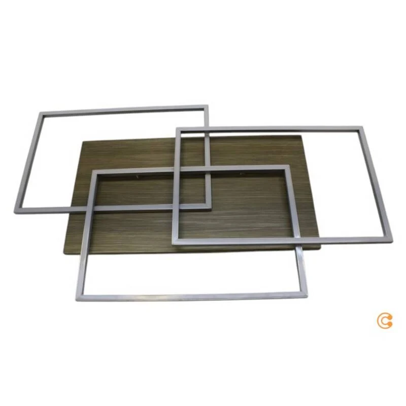 B-Ware Paul Neuhaus Deckenleuchte Deckenlampe LED Palma dimmbar Fernbedienung silber768