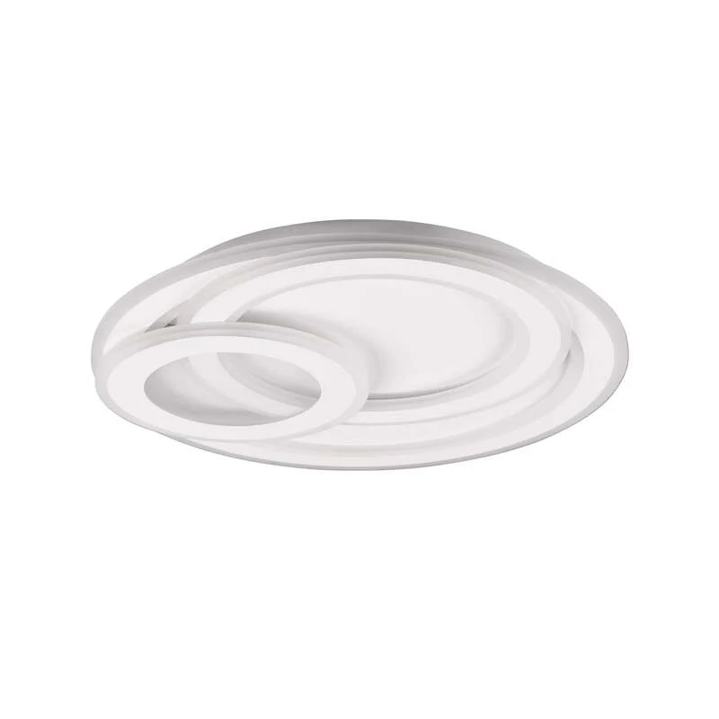 B-Ware TRIO LIGHTING Deckenlampe Mita LED Leuchte dimmbar CCT Nachtlichtfunktion grau
