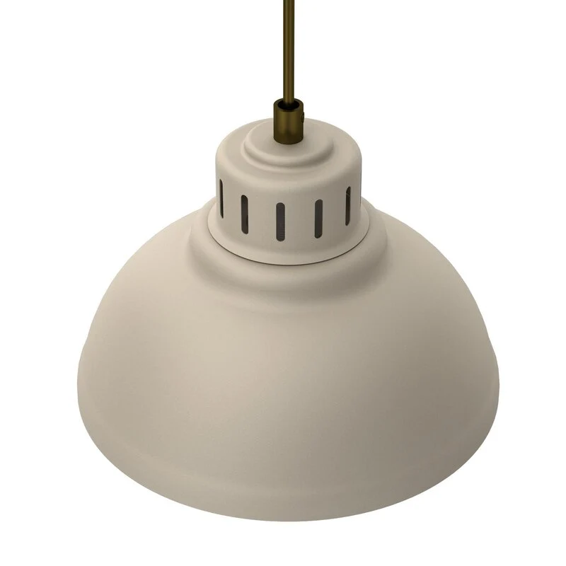 B-Ware Sven Hängeleuchte Pendelleuchte Lampe beige Stahl 3flg Esszimmer Leuchte