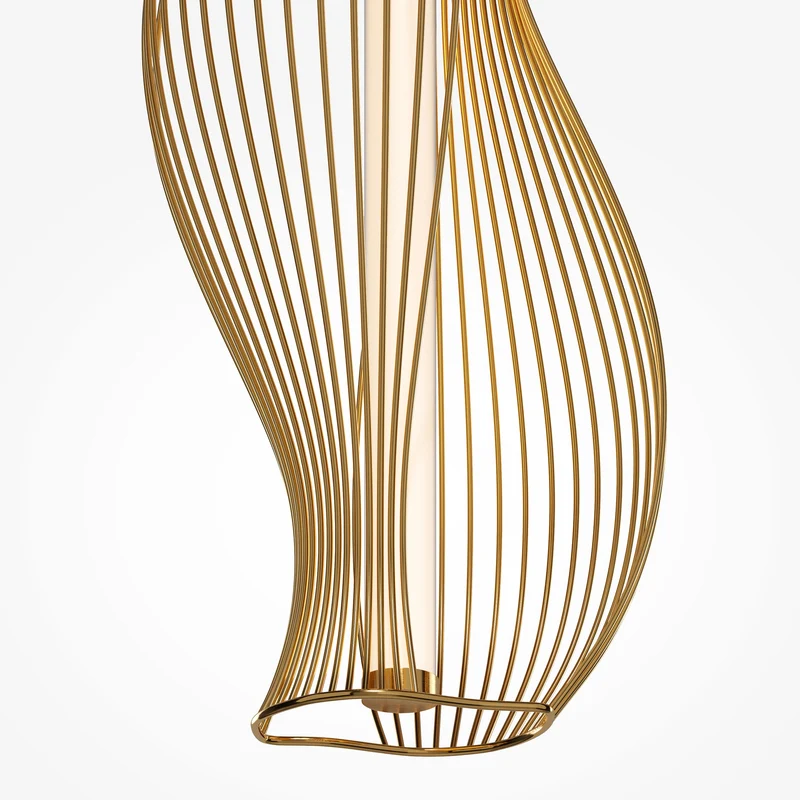 B-Ware Maytoni Luminosa Shadows Of The Past Modern Wire Frame Pendant Ceiling Light