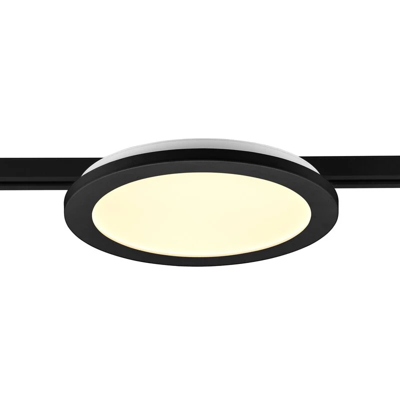 B-Ware Trio Lighting Schienenleuchte Strahler LED Camillus DUOline schwarz matt Kunstst
