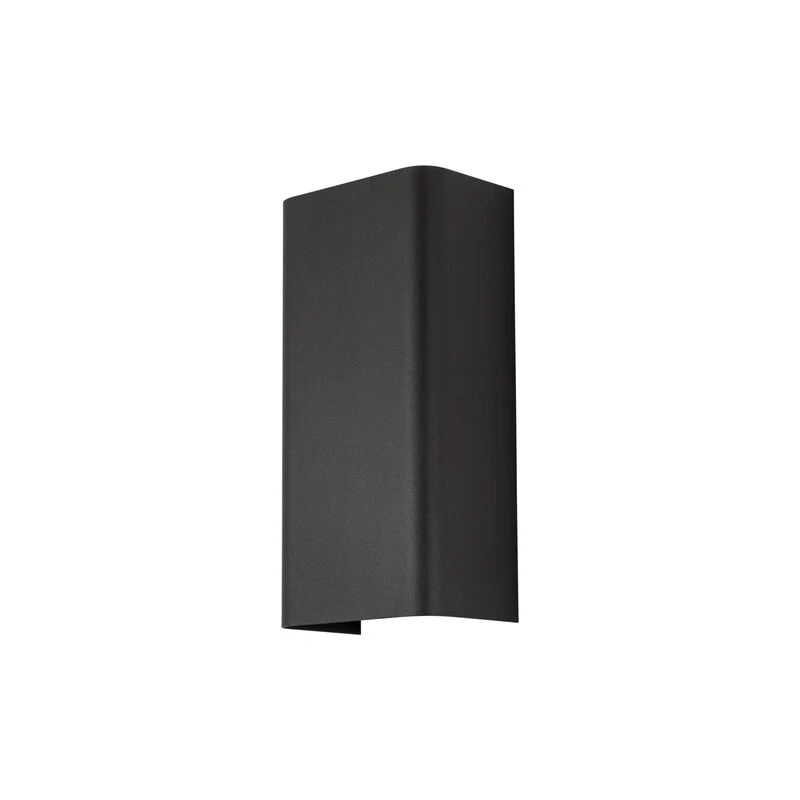 B-Ware Nowodvorski Lighting Wandleuchte Lampe Bergen dunkelgrau Metall 23 cm GU10 S582