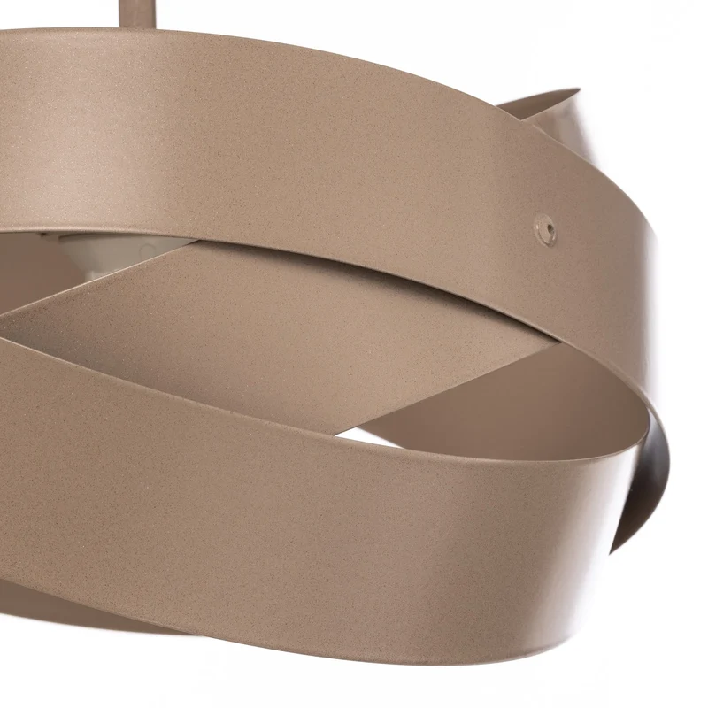 B-Ware Euluna Deckenleuchte Lampe Tornado Deckenbeleuchtung beige 3-flammig Metall