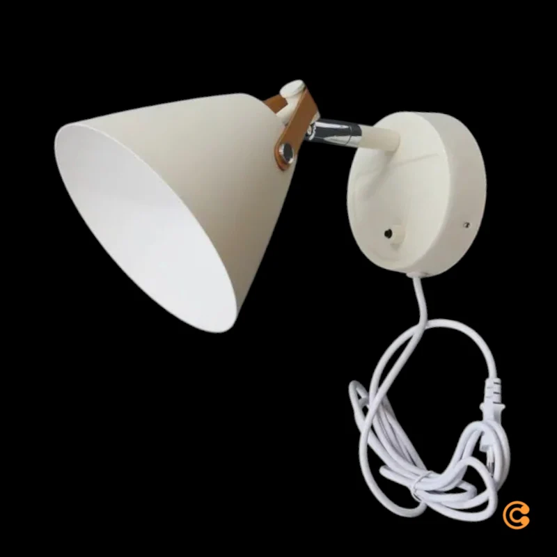 B-Ware DFTP by Nordlux Wandleuchte Strap mit Lederriemen weiß Wandleuchte Bilderleuchte