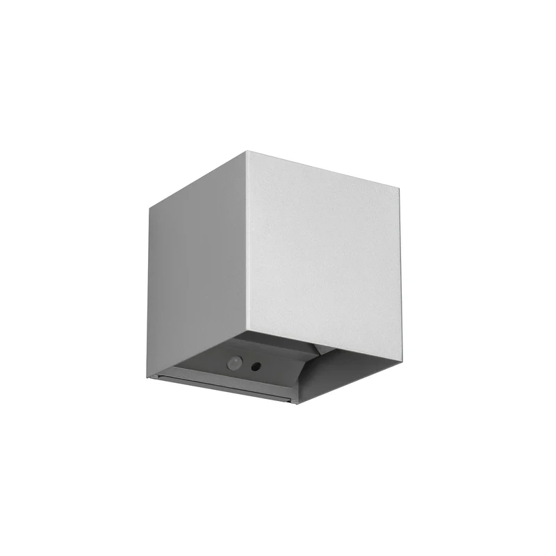 B-Ware Talent Außenwandlampe Wandleuchte LED Sensor titan Metall Bewegungsmelder Schalt