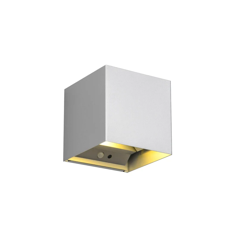 B-Ware Talent Außenwandlampe Wandleuchte LED Sensor titan Metall Bewegungsmelder Schalt
