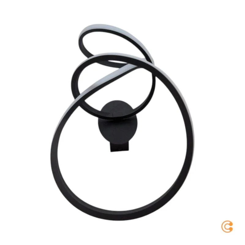 B-Ware JUST LIGHT Deckenleuchte dimmbar Maria LED Lampe Leuchte schwarz 61x24,5cm
