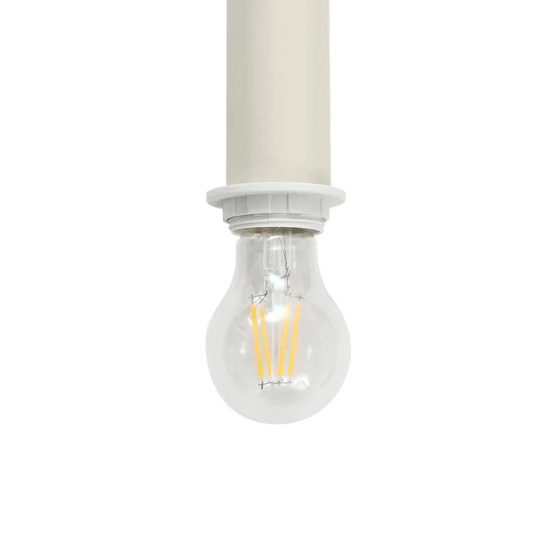 B-Ware Lindby Hängelampe Hängeleuchte Ovelia LED Pendelleuchte dimmbar beige 4-flammig