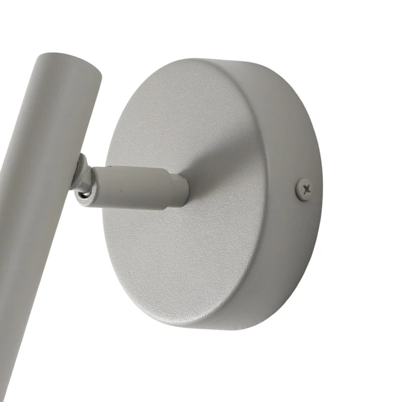 B-Ware SIGMA Wandleuchte Leuchte Wandlampe taupe Stahl G9 Lampe Höhe 15 cm
