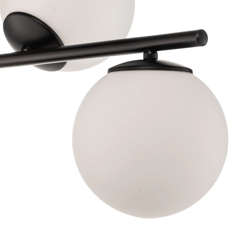 B-Ware Euluna Deckenlampe Deckenleuchte Lampe Leuchte Kabo schwarz vierflammig