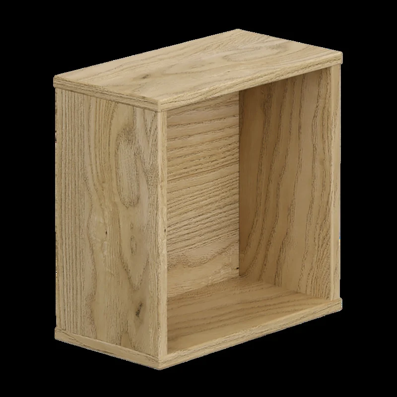 B-Ware PAIDI Wandbox Regal Ablage Eiche Montana quadratisch Spanplatten Kinderzimmer