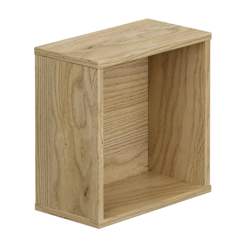 B-Ware PAIDI Wandbox Regal Ablage Eiche Montana quadratisch Spanplatten Kinderzimmer