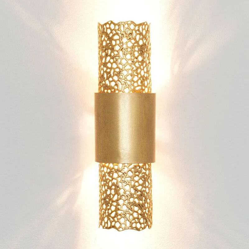 B-Ware Holländer Wandleuchte Palazzo Wandlampe Wandlicht Deko-Flurleuchte Lampe gold