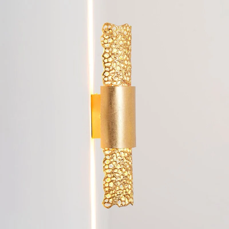 B-Ware Holländer Wandleuchte Palazzo Wandlampe Wandlicht Deko-Flurleuchte Lampe gold