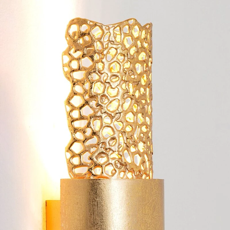B-Ware Holländer Wandleuchte Palazzo Wandlampe Wandlicht Deko-Flurleuchte Lampe gold