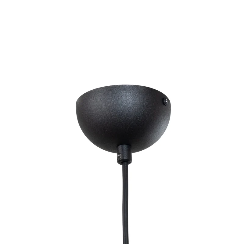 B-Ware Opviq Hängeleuchte Pendelleuchte Leuchte Tel schwarz Metall Ø 50 cm E27 LED