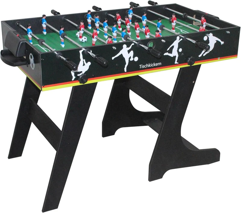 B-Ware Izzy Spieltisch Tischkicker Kickertisch Klapptisch Fußball Spieler Tischfußb218