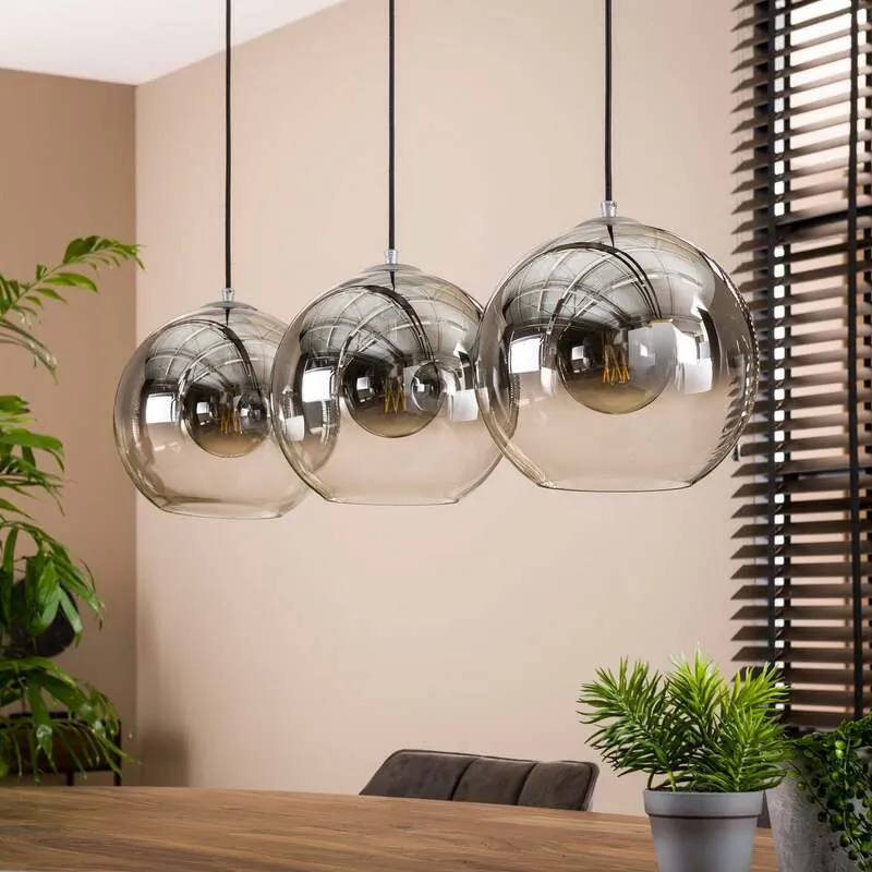 C-Ware Hängeleuchte Allessandra Pendelleuchte Deckenlampe Glasschirm SIEHE TEXT/FOTO9