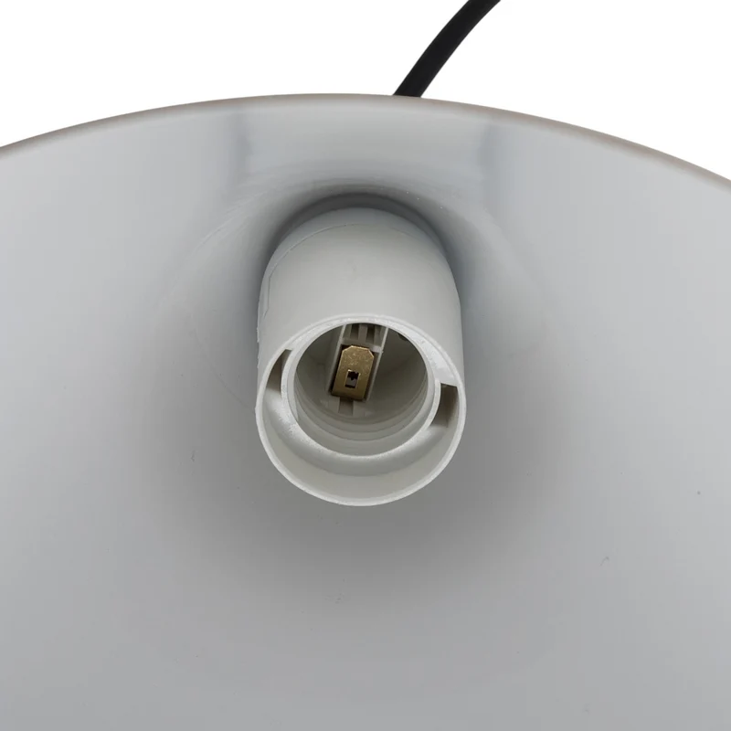 B-Ware Hängeleuchte Pendelleuchte Lampe beige Metall Kegel E27 24cm Form