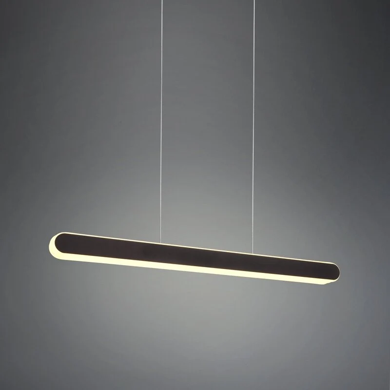 B-Ware Trio Lighting LED-Hängeleuchte Helios Hängeleuchte ausziehbar dim CCT schwarz566
