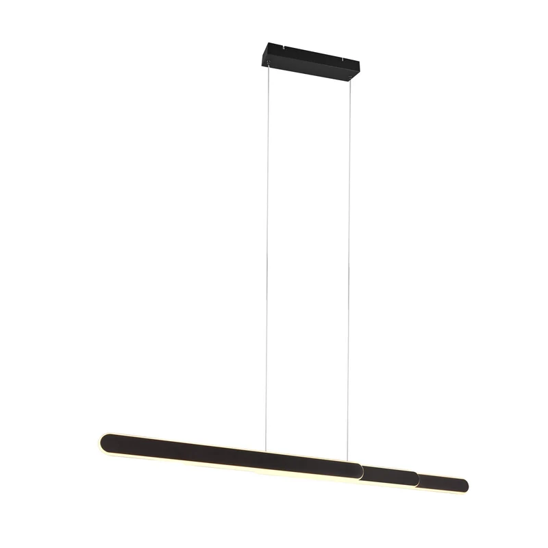 B-Ware Trio Lighting LED-Hängeleuchte Helios Hängeleuchte ausziehbar dim CCT schwarz566