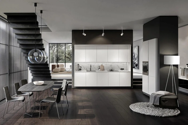 B-Ware Nowodvorski Pendelleuchte Hängeleuchte SPHERE XL Glas Schwarz Modern E27 35cm
