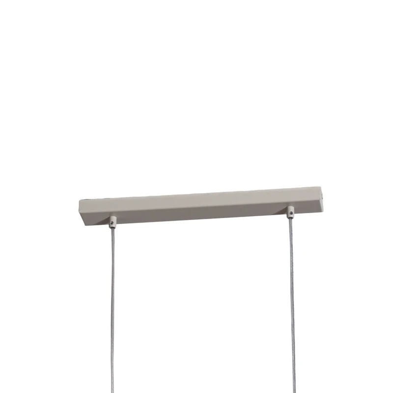 B-Ware SIGMA Deckenleuchte taupe dimmbar Stahl 42 cm modernes Design 1,68 kg