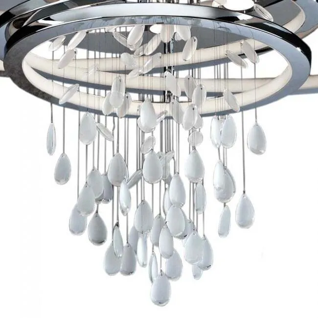 B-Ware Schuller Valencia LED-Deckenleuchte Bruma Kronleuchter Hängeleuchte Lampe 103W