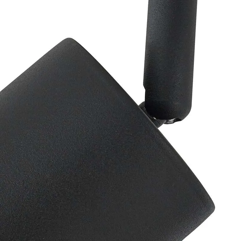 B-Ware Lindby Deckenleuchte Joffrey LED Lampe 5-flammig dimmbar schwarz 78x57,5cm