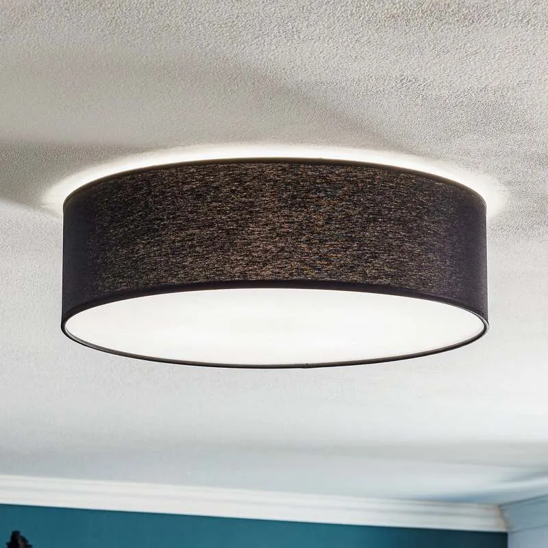 B-Ware TK Lighting Deckenleuchte Rondo LED Lampe dimmbar dunkelgrau Ø45cm 4-flammig