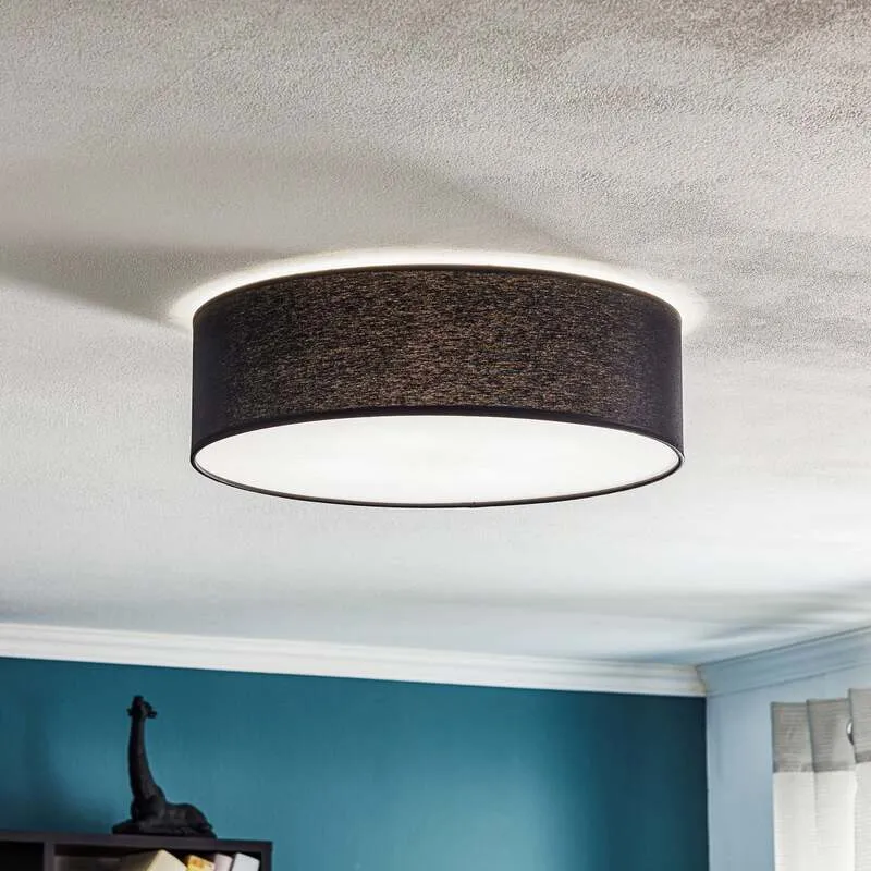 B-Ware TK Lighting Deckenleuchte Rondo LED Lampe dimmbar dunkelgrau Ø45cm 4-flammig