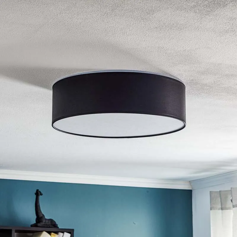 B-Ware TK Lighting Deckenleuchte Rondo LED Lampe dimmbar dunkelgrau Ø45cm 4-flammig