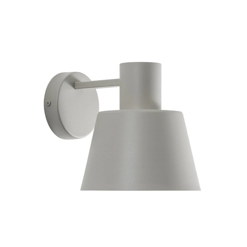 B-Ware Wandleuchte Dunka taupe 1-flammig Stahl E27 17 cm Sigma dimmbar IP20