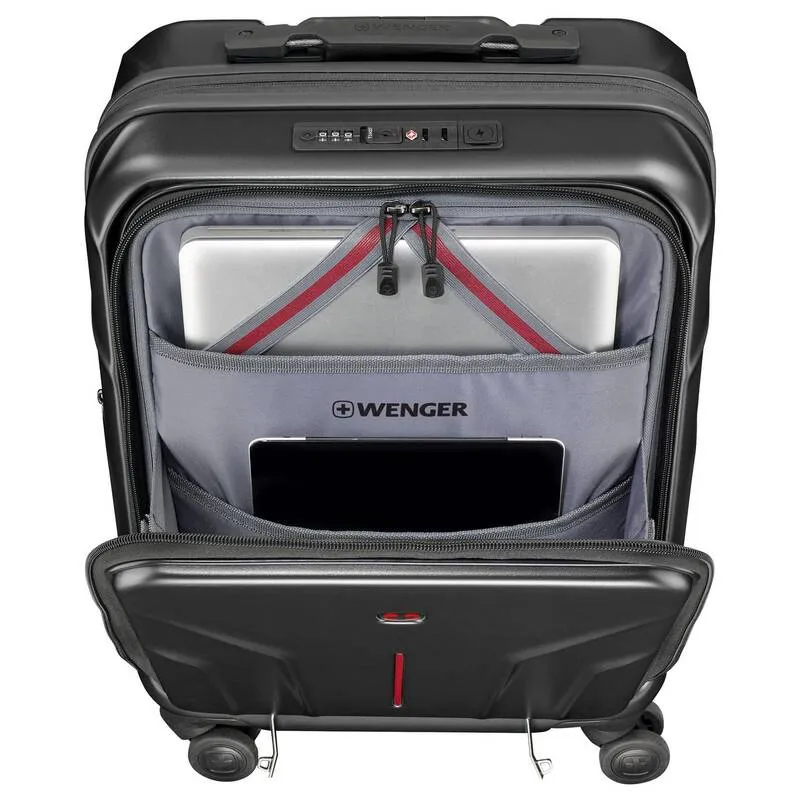 B-Ware Wenger/SwissGear Amplix Trolley Hard Shell Black 36 L