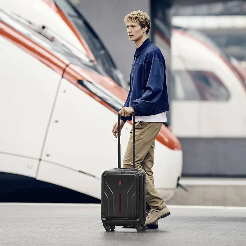 B-Ware Wenger/SwissGear Amplix Trolley Hard Shell Black 36 L