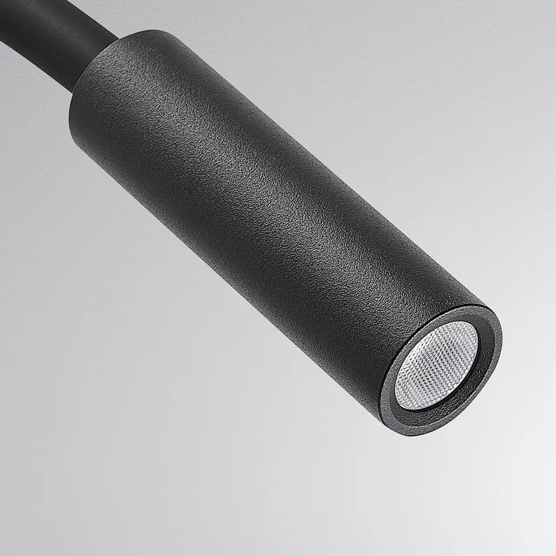 B-Ware Molto Luce Wandlampe Wandleuchte LED Arok schwarz Aluminium Leuchte Ausladung 49