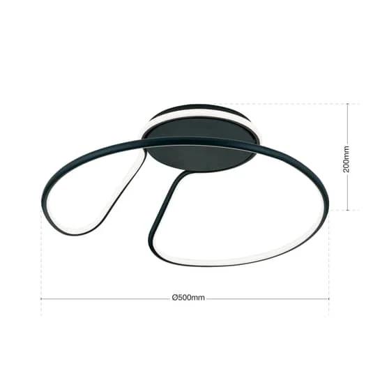 B-Ware Orion LED-Deckenleuchte Claire Deckenleuchte Deckenlampe Leuchte Lampe dimmbar