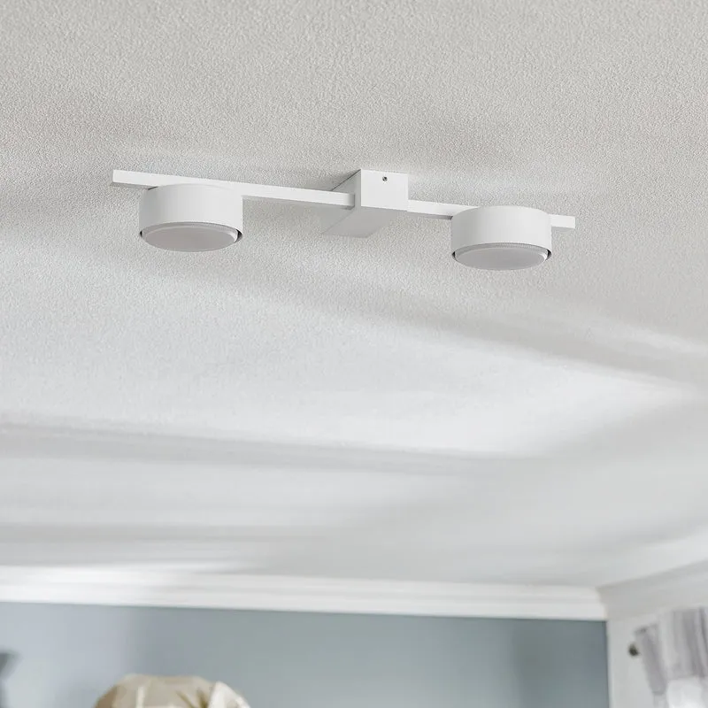 B-Ware Nowodvorski Lighting Deckenleuchte Deckenlampe weiß Pills II 2-flammig GX53 LED