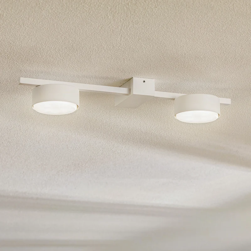 B-Ware Nowodvorski Lighting Deckenleuchte Deckenlampe weiß Pills II 2-flammig GX53 LED