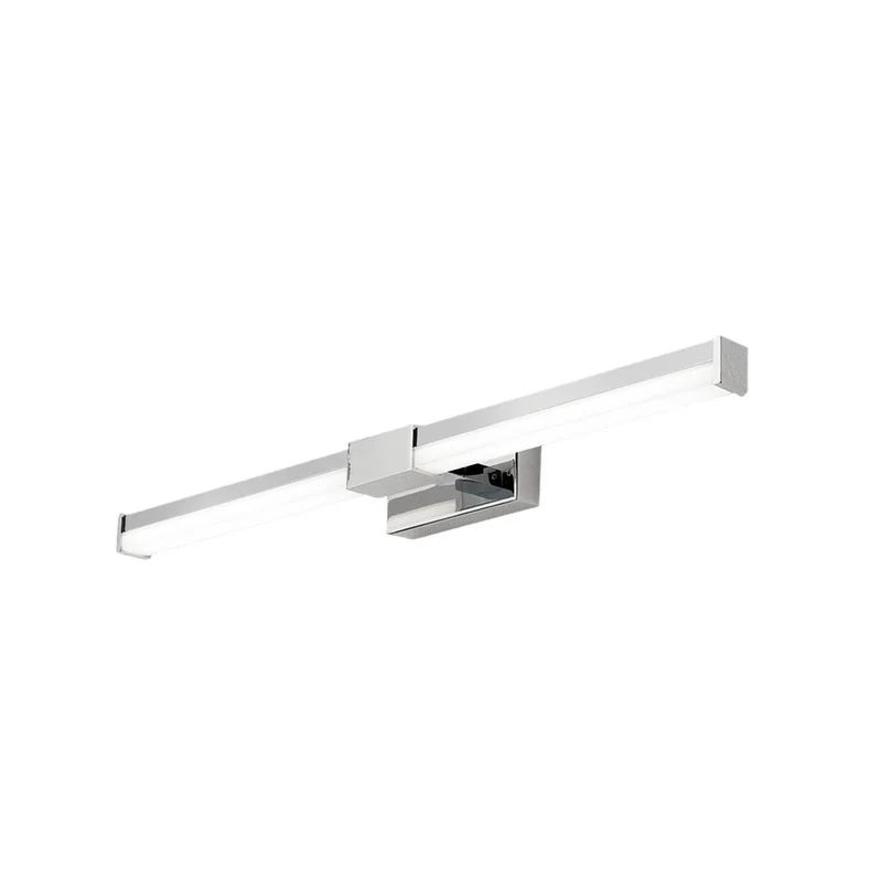 B-Ware Spiegelleuchte Badlampe Argo LED Spiegellicht Hochvolt Chrom Weiß 35,5 cm Lampe