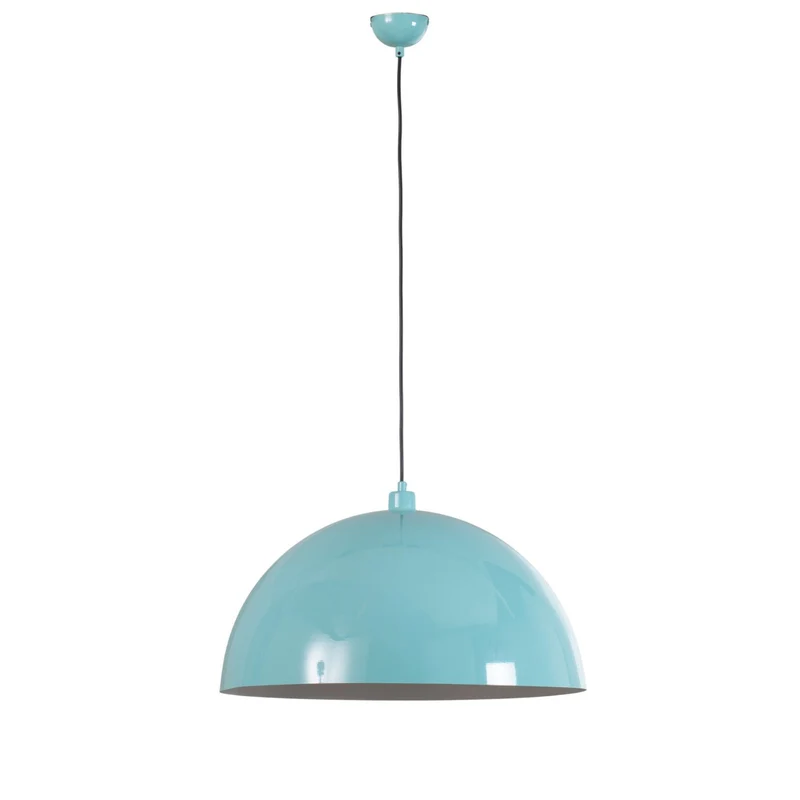 B-Ware Opviq Kure Hängeleuchte Pendelleuchte türkis Metall Ø 60 cm E27 Esszimmerlampe