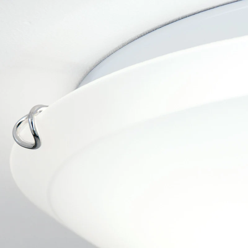 B-Ware Deckenleuchte Agada Opalglas Chrom 40 cm Deckenlampe Lampe Leuchte Spot Licht